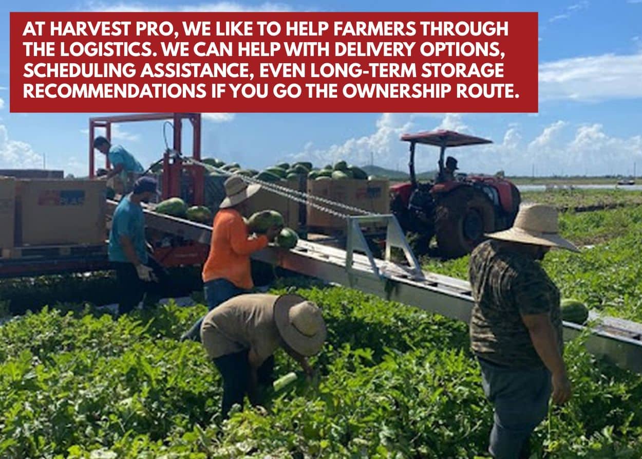 harvest pro listed to help farmers through logistics